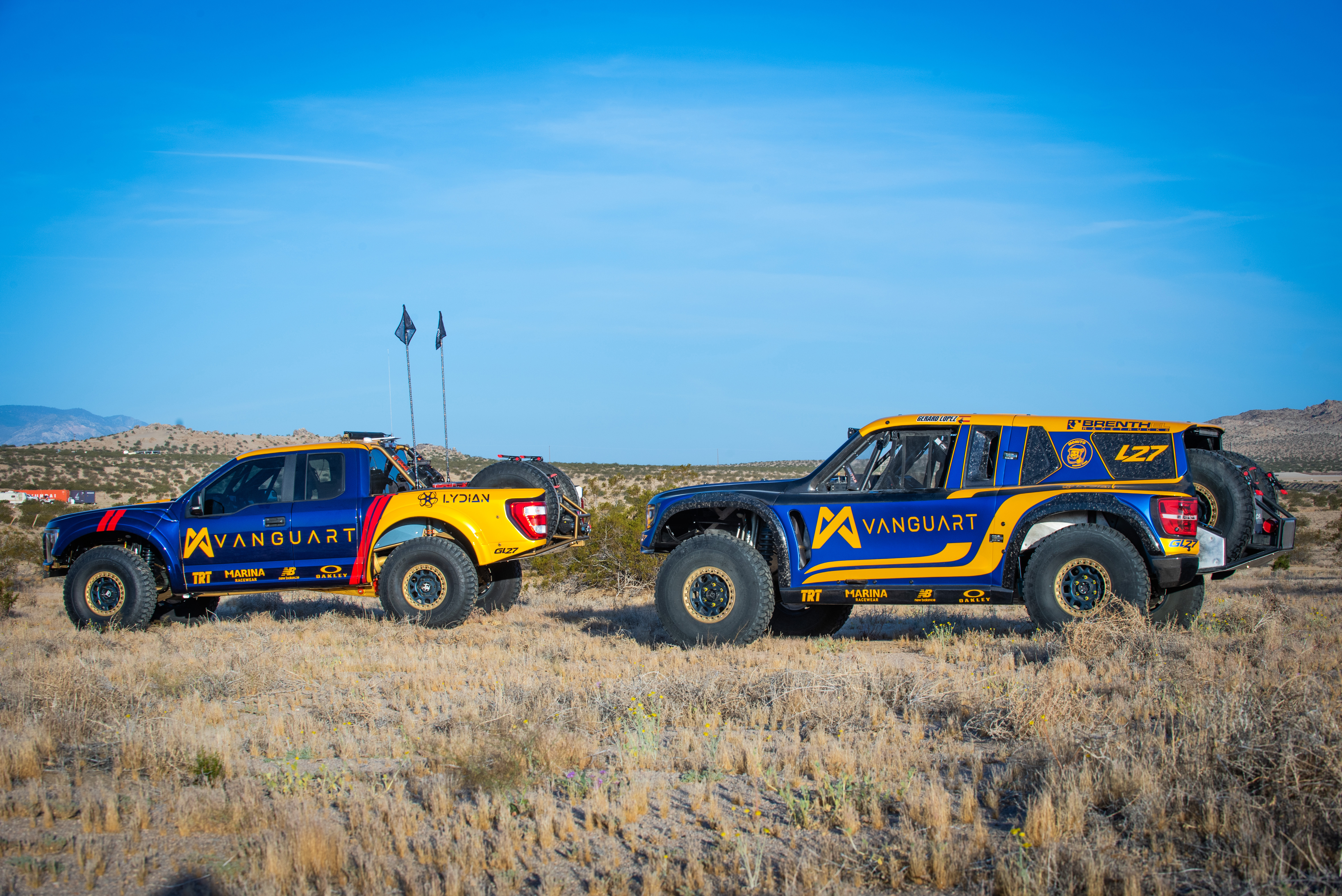 GL27 race trucks